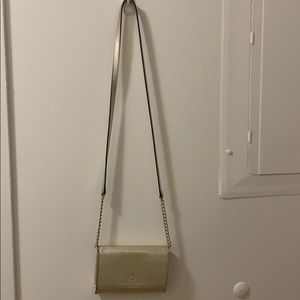 Gold Kate Spade Crossbody bag